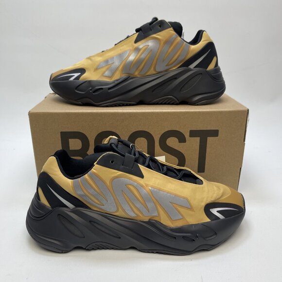 Adidas Yeezy Boost 700 MNVN Honey Flux Men’s Sz 7 US GZ0717 Yellow Sneakers - Picture 1 of 11